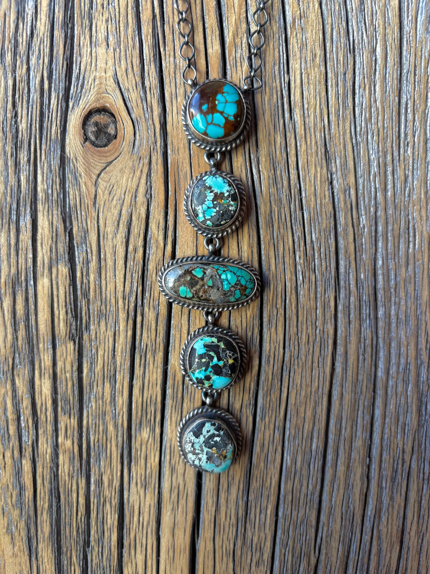 Blue Moon Turquoise Lariat