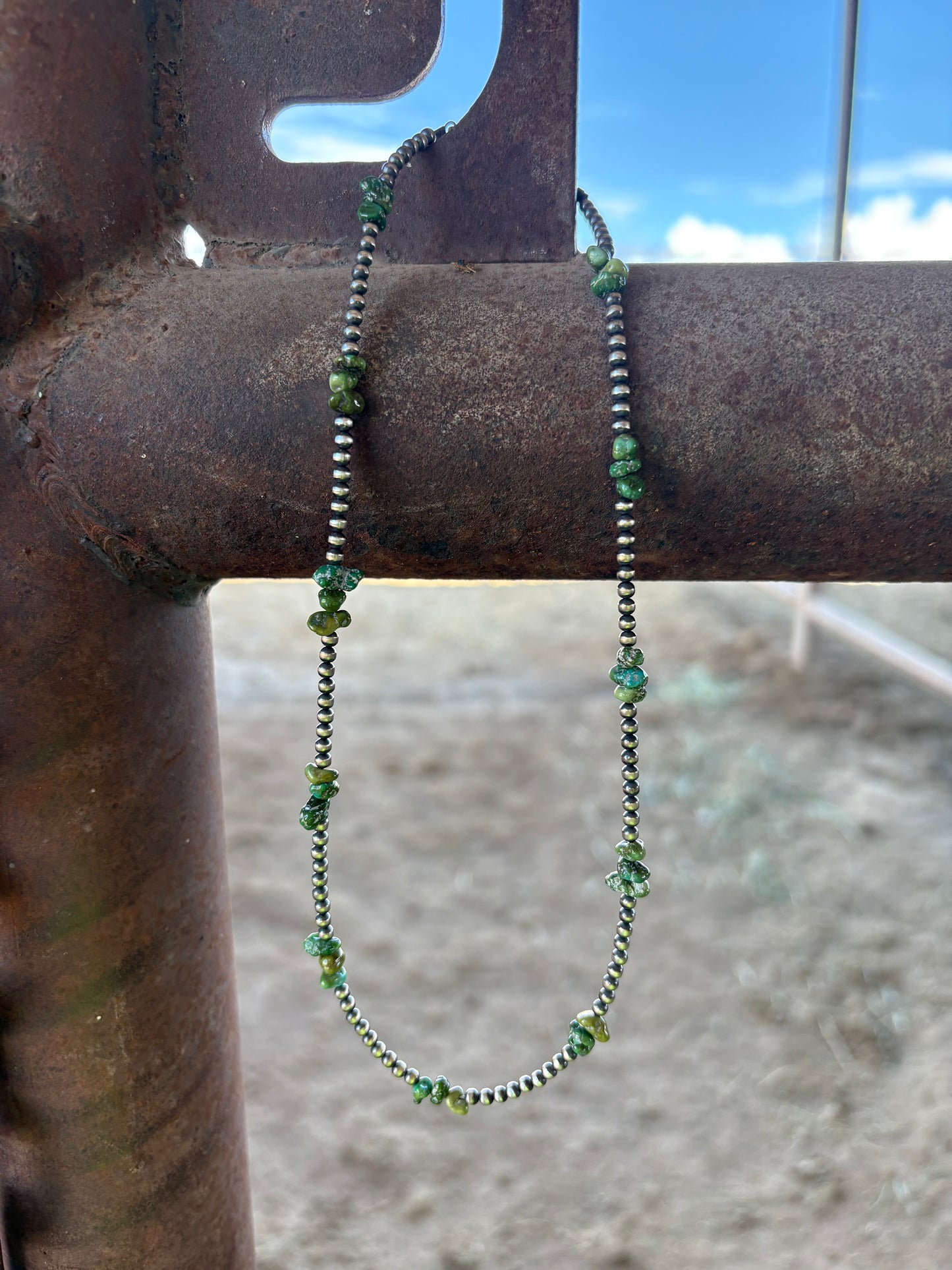 Sonoran Gold and Navajo Style Pearls