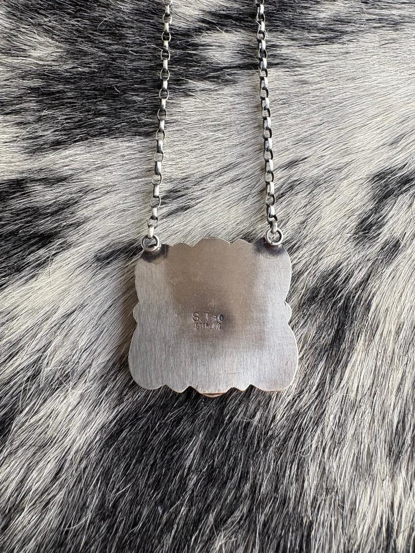 Royston 6 Stone Bar Necklace