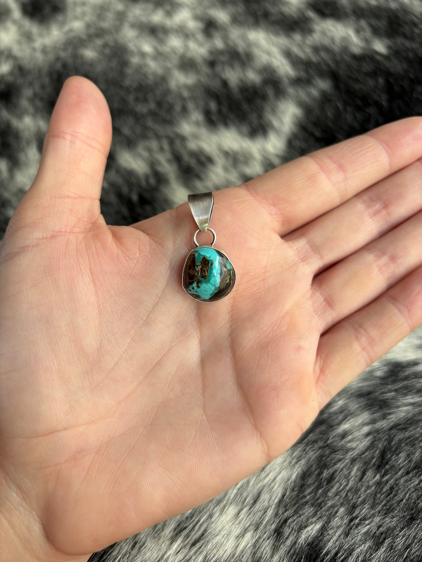 Small Blue Moon Pendant, 2