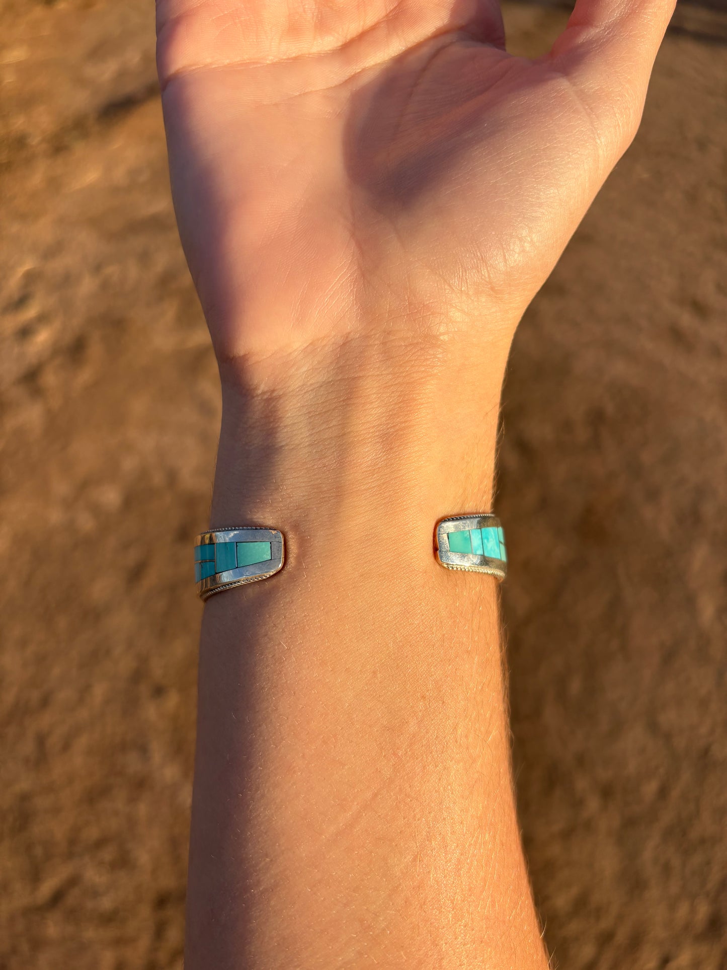 Kingman Inlay Cuff