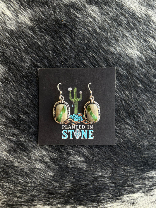 Super Pretty Ribbon Turquoise Dangles