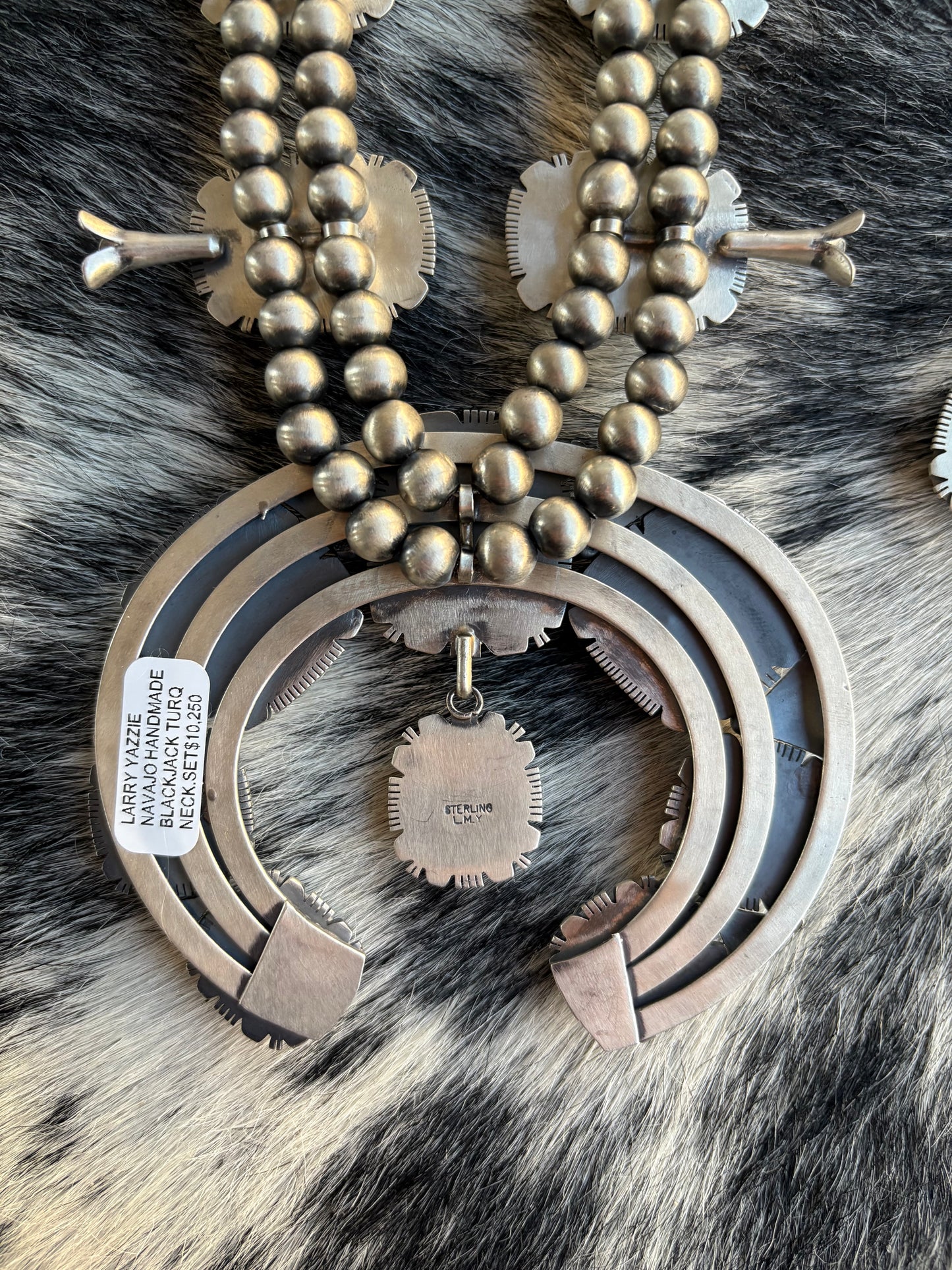 Breathtaking Blackjack Squash Blossom Set