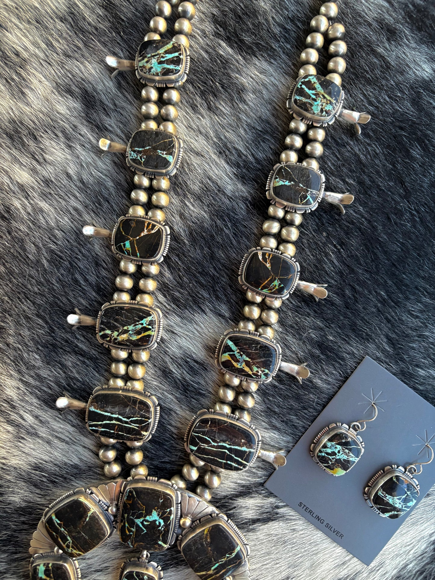 Breathtaking Blackjack Squash Blossom Set