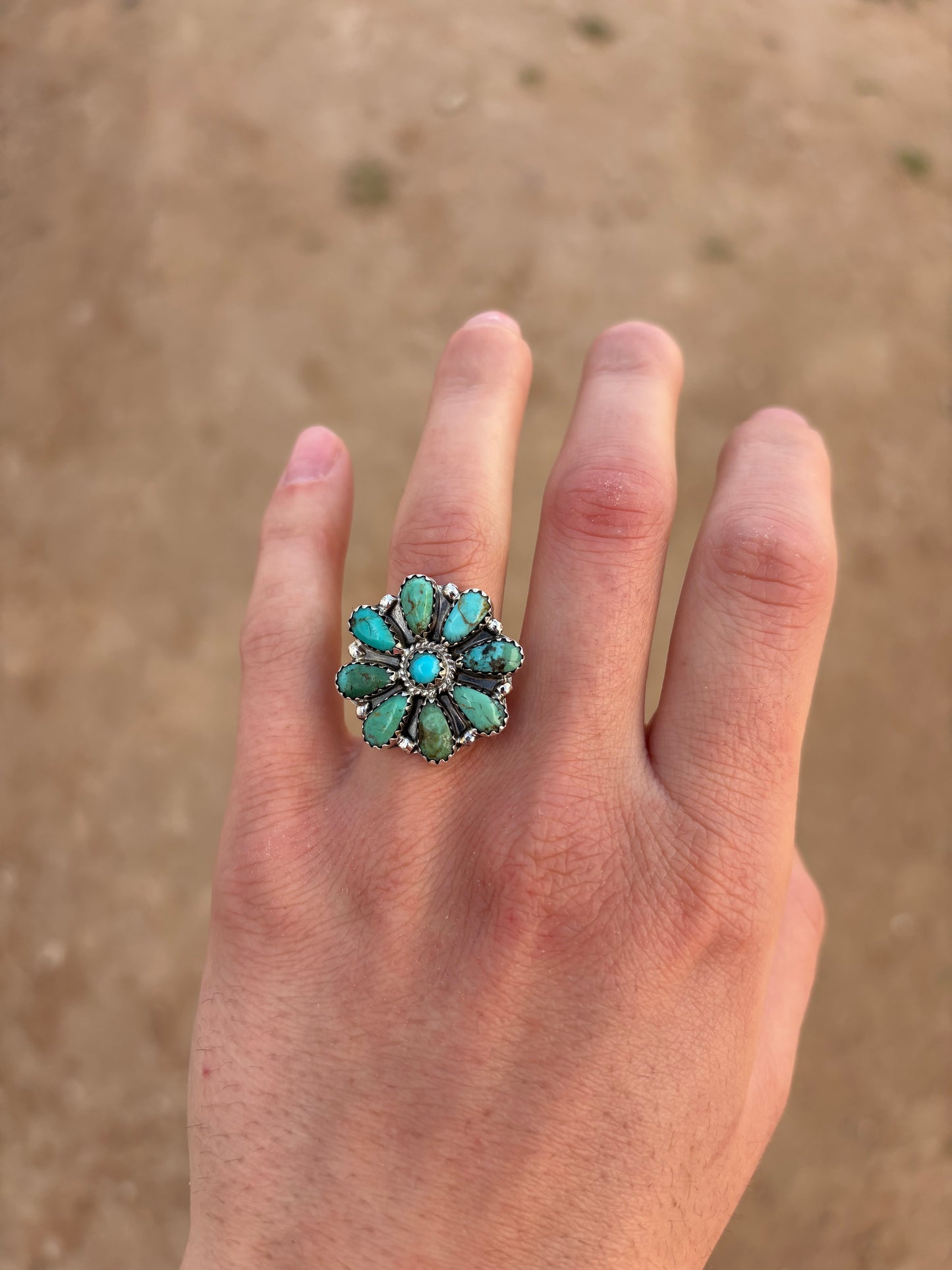 Pretty Royston Cluster Ring