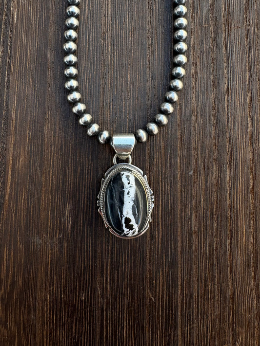 White Buffalo Pendant