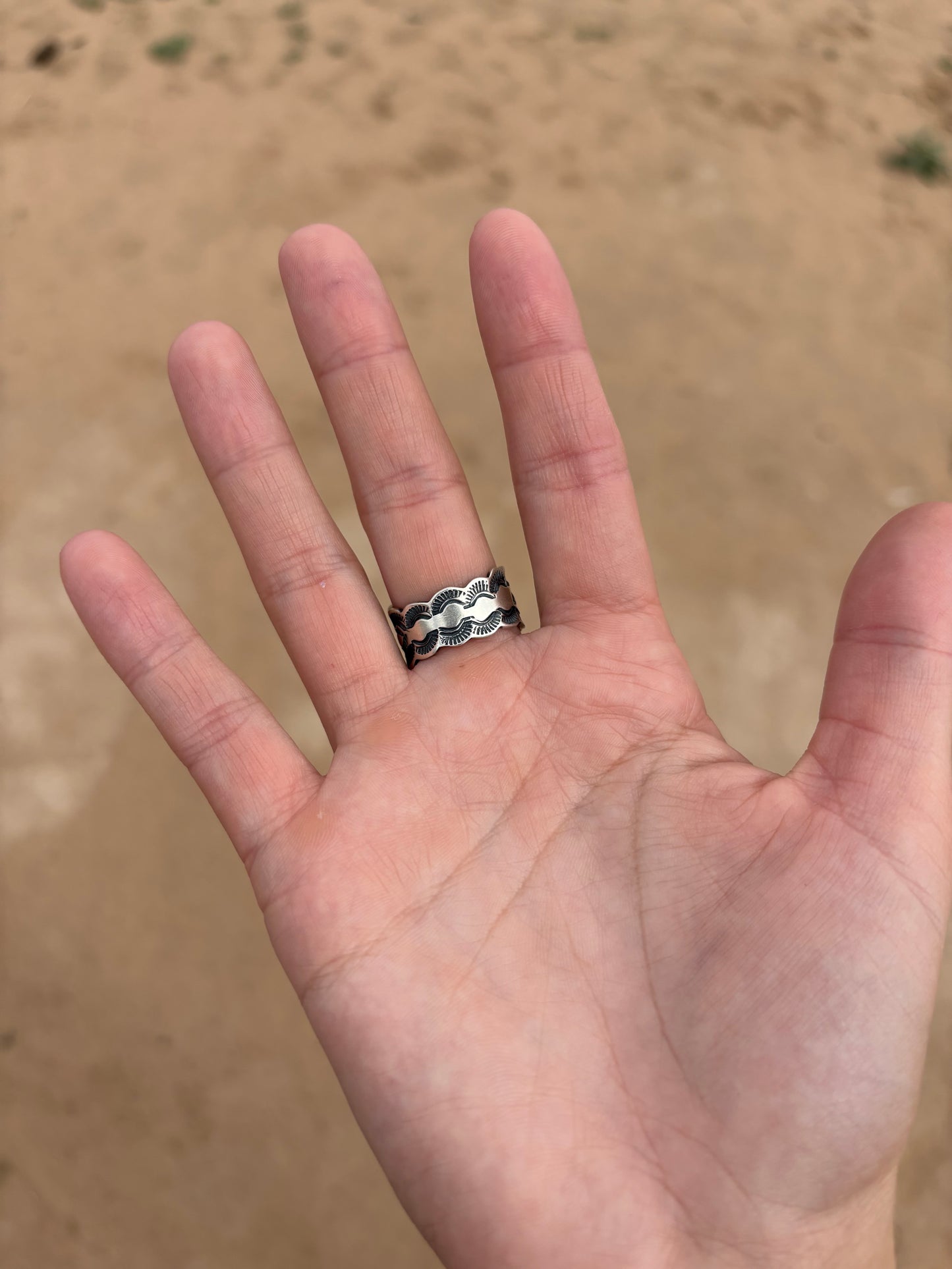 Gorgeous 2 Stone Palomino Ring