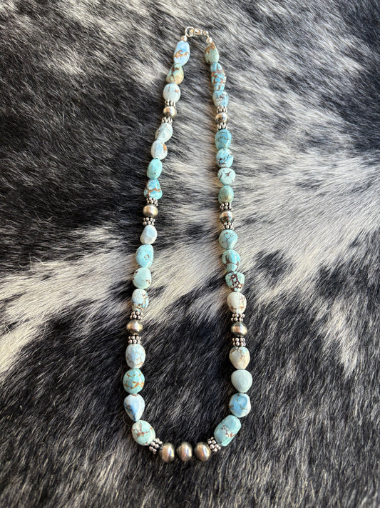 Golden Hills and Navajo Pearl Necklace
