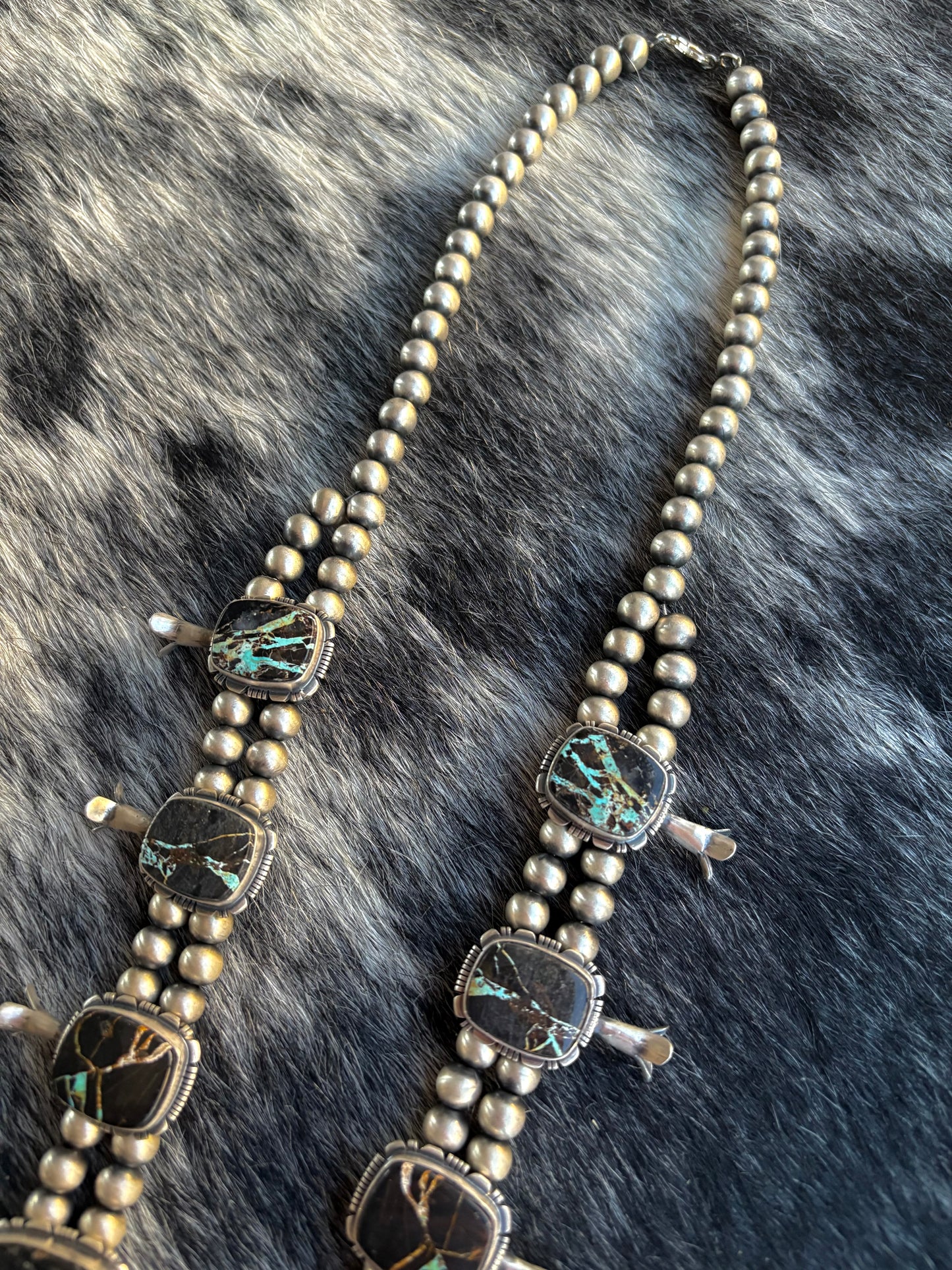 Breathtaking Blackjack Squash Blossom Set