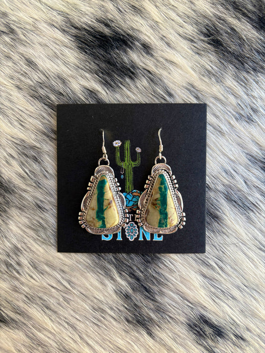 Ribbon Turquoise Dangles