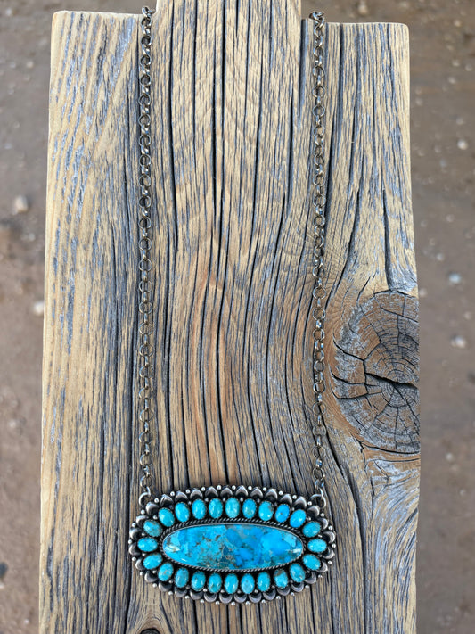 Large Kingman Cluster Necklace
