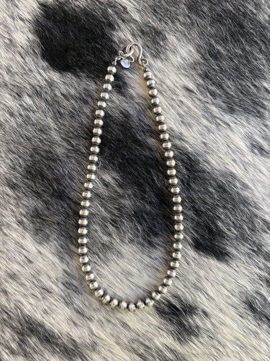 6mm 14in Navajo Style Pearls