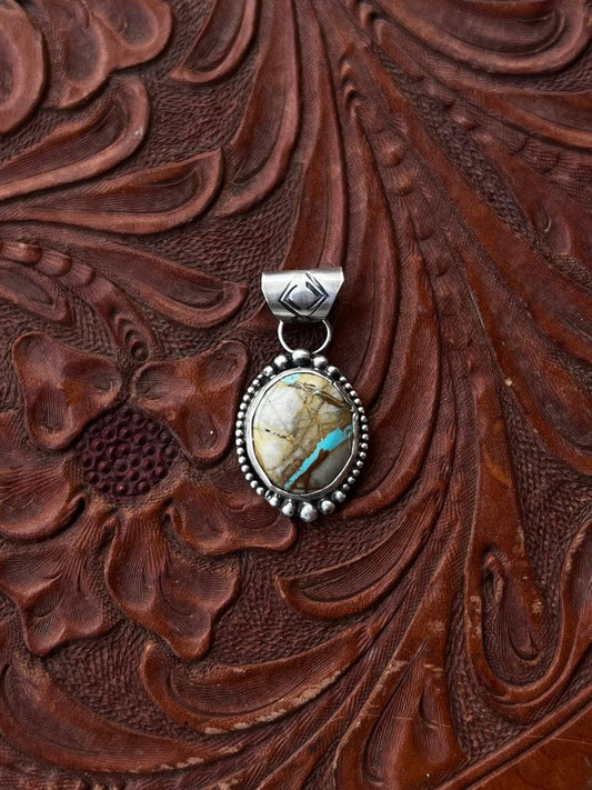 Royston Turquoise Pendant