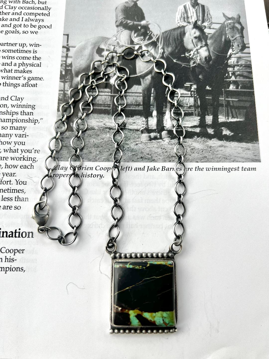 THEEE ICONIC Blackjack Bar Necklace