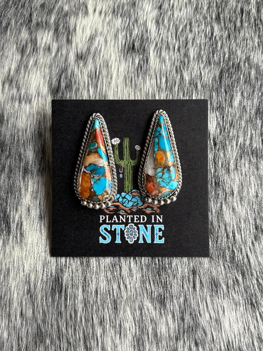 Prettyyyy Mohave Teardrop Studs