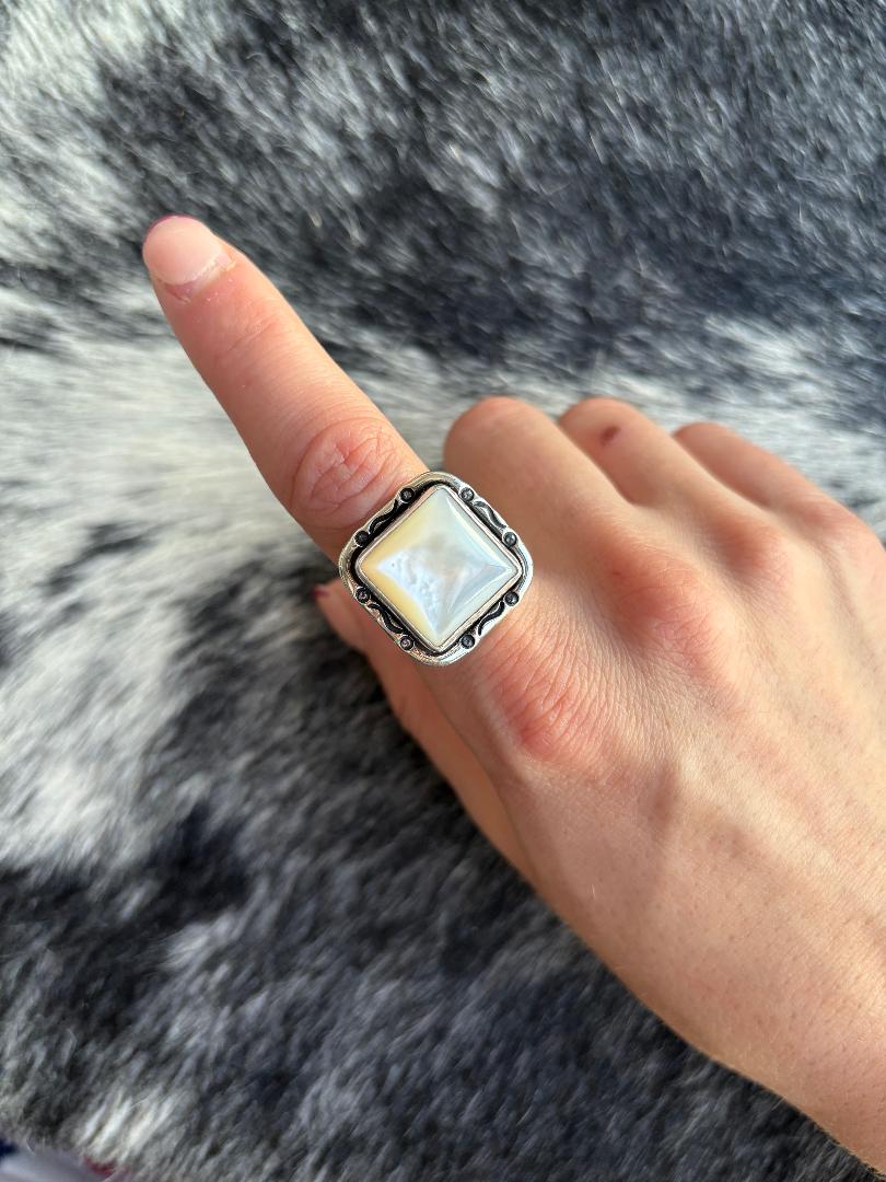 Mother of Pearl Ring